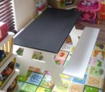 Chalkboard Activity Table 1100 X 1100 X 500MM