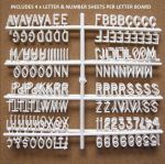 Wooden Frame Black Letter Board