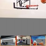 Vancl Wall Padding Mats Removable Wall Gym Pads Wall Protection Pad Gym Basketball Wall Padding 2" Thick Foam Gym Wall Padding L