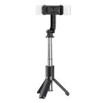 Mobile Phone Tripod And Selfie Stick With Bluetooth Shutter Lightweight