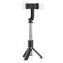 Mobile Phone Tripod And Selfie Stick With Bluetooth Shutter Lightweight