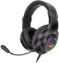 Redragon H260 Hylas Rgb Wired Over-ear Gaming Headset Black