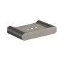 Devario Premio Soap Dish Round -gun Metal Grey