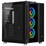 Crystal Series 680X Rgb Atx High Airflow Tempered Glass Smart Case Black