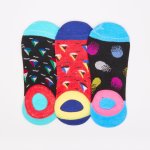 3 Pack Happy Secret Socks Assorted - Assorted Ea