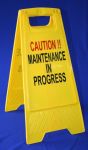 Maintenance Sign