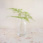 Glass Vase - Round - 13.5CM Height