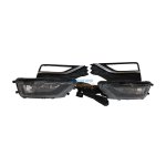 Vw Amarok Fog Light Set + Covers Without Pdc Sensor Holes 17-23