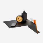 Origami Bedside Table - Black - Left