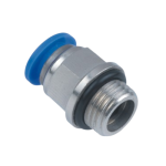 AirCraft Pu Fitting Straight Stud W o-ring 6MM-3 8" M