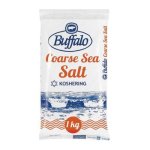 Buffalo Iodated Coarse Salt Kosher 1KG