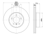 Stone Brake Disc Front BR13112