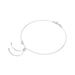 SWAROVSKI Constella Necklace Crystal Pearl Round Cuts White Rhodium Plated