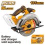 Ingco Cordless 20V Lithium-ion Circular Saw Brushless 185MM CSLI1851