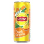 Lipton Ice Tea Peach Can 300ML - 6