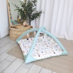 Playmat Safari Dotty Drawing Safari Sage Green Bottom