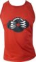 Men Tank Top Medium Red