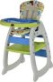 Chelino Angel 2IN1 Plastic High Chair Green/blue