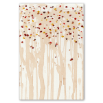 Seasonal Trees 3 Art Print - A3 No Frame Print Only