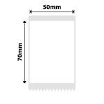NB683 - - B1 B21 B3S B4 - 50X70MM - 105 White Strong Adhesive Labels