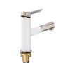 Bathroom Faucet - White & Chrome