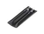 Marvin Double Pen Pouch Excludes Pens - Black