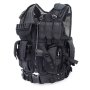 Deluxe Tactical Vest W/quick Draw Holster Multiple Mag/accessory Pouches & Pistol Belt