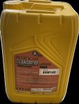 Transgear Sae 85W140 Api GL-5 - Synthetic Technology 20L