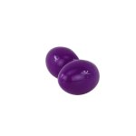 Baile Twin Balls 2 Oval Shaped Purple