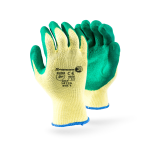 Dromex Green Palm Coated Glove Rubber