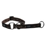 Rogz Pet Products Rogz Alpinist Extra Large 25MM Everest Web Half-check Dog Collar - Chocolate Rogz
