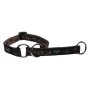Rogz Pet Products Rogz Alpinist Extra Large 25MM Everest Web Half-check Dog Collar - Chocolate Rogz