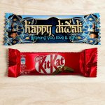 Happy Diwali Two-finger Kitkat Chocolate D