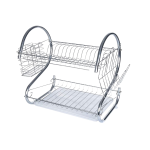Stainless Steel 2 Layer Dish Drainer
