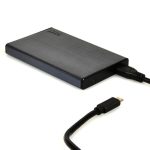 Port Connect 2.5 Usb-c External Hdd Enclosure Black