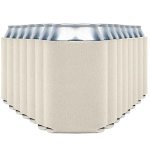Blank Beer Can Cooler Sleeves 110-PACK Soft Insulated Beer Can Coolies - Htv Friendly Blank Koolies In Bulk For Beer Cans & Bott