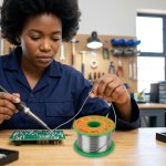 Tin Lead Rosin Core Solder Wire 100G Reel