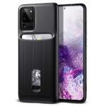 Samsung Galaxy S20 Ultra Premium Slim Wallet Case Black