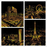 4AKID A3-SCRATCH-CARD-SERIES-2PC-BRIGHT-CITY