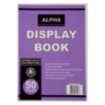 Purple Display Book 50 Pocket