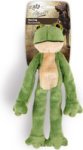 Woodland Classic Flora Frog Dog Toy Green
