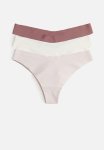 3-PACK Invisible Thong Briefs - Multi