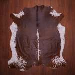 As Grade Nguni Hide 604 Brown white L - Large Brown white Panelled