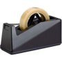 Genmes Heavy Duty Dual Core Tape Dispenser Black