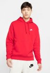 Nike Men's Club Hoodie - University Red university Red white