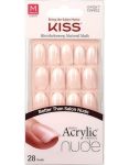 Salon Acrylic French False Nails Nude