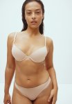 Microfibre Super Push-up Bra - Beige