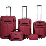 Red 5 Piece Travel Set