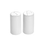 Maxwell & Williams Cylindrical Salt & Pepper Set White