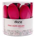 Diane Pink Hope Nylon Bristle MINI Brush Pink 12 Pieces
